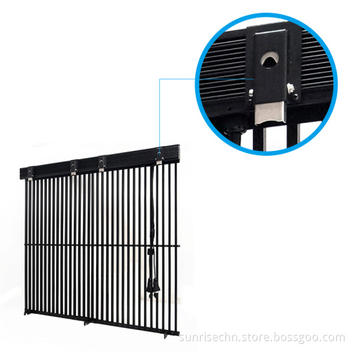 Media Facade LED Building Curtain Screens for Outdoor Advertising